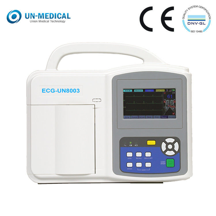 UN8003 의학 보행 가능한 새로운 ECG 기계 진단 장비 세륨 ISO